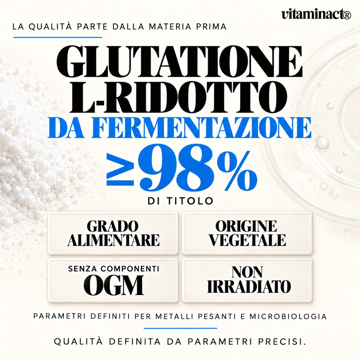 Domande frequenti: 1 compressa al giorno, confezione dura 120 giorni. Senza glutine/lattosio.