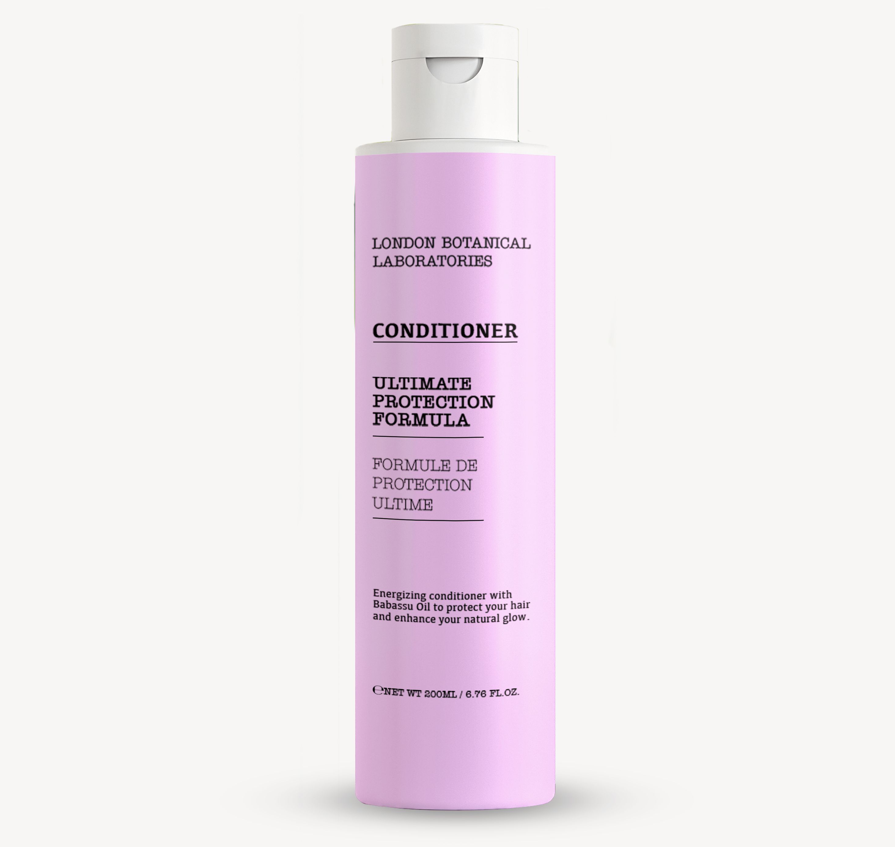 London Botanical Laboratories Balsamo Formula Protezione Totale in flacone rosa chiaro.