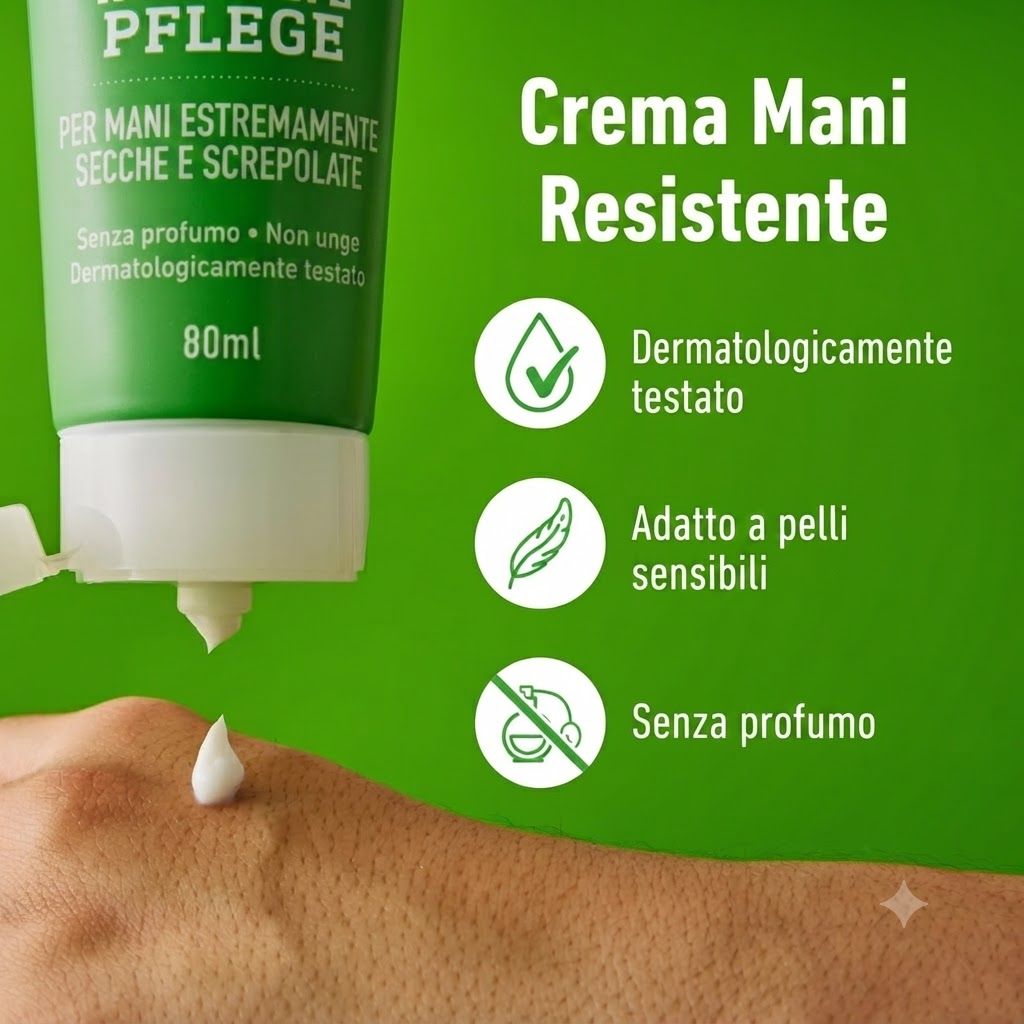 O'Keeffe's Working Hands Crema mani: Testato dermatologicamente, per pelli sensibili, senza profumo.
