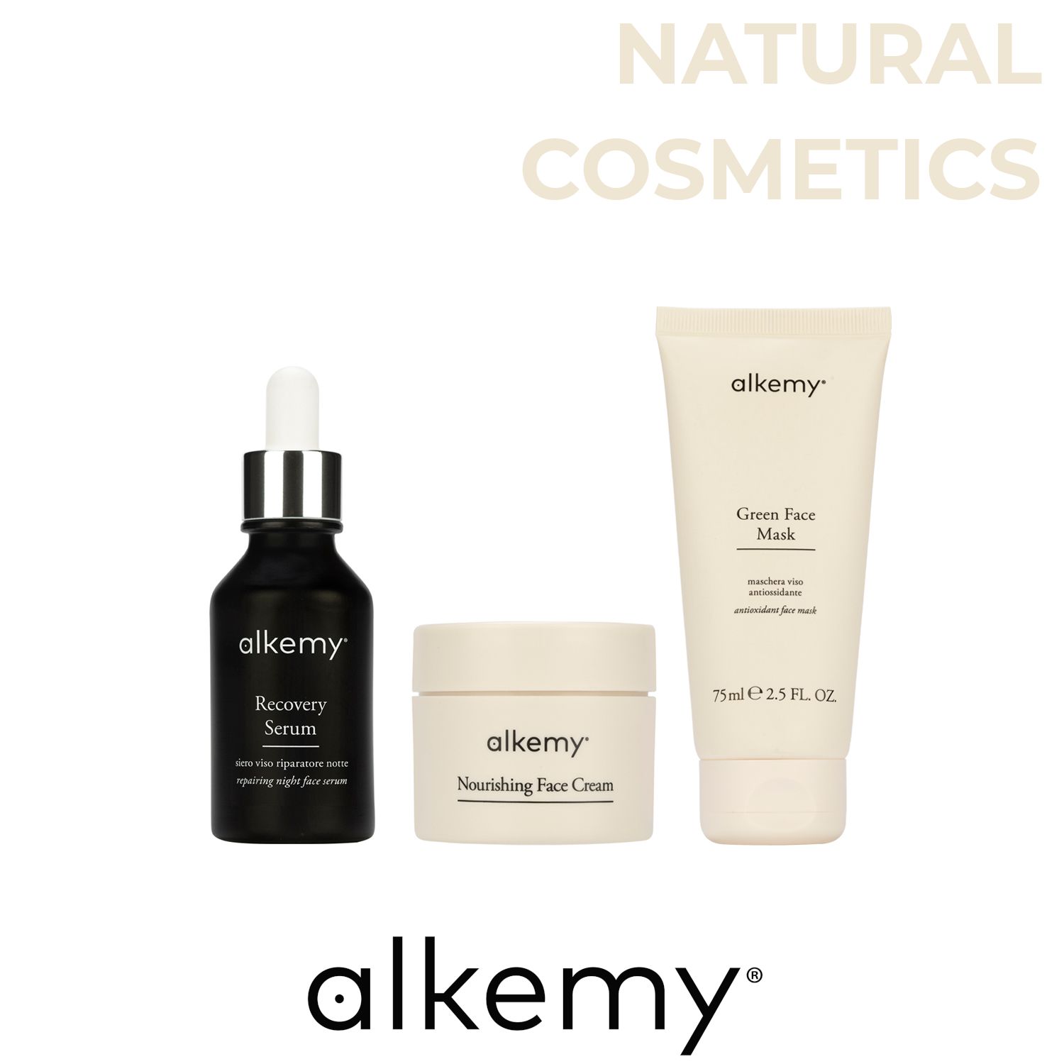Alkemy Crema Viso Nutriente Intensa, ad azione Elasticizzante e Anti Età, Trattamento Nutriente