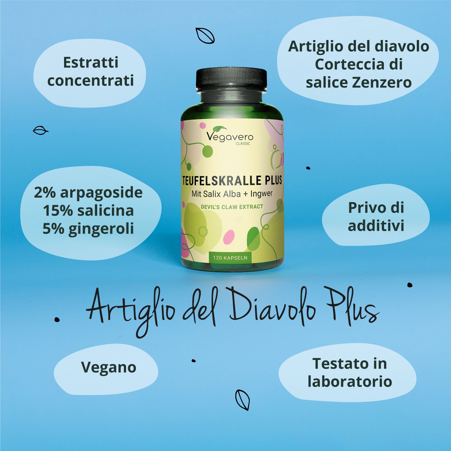 VEGAVERO Artiglio del Diavolo Plus