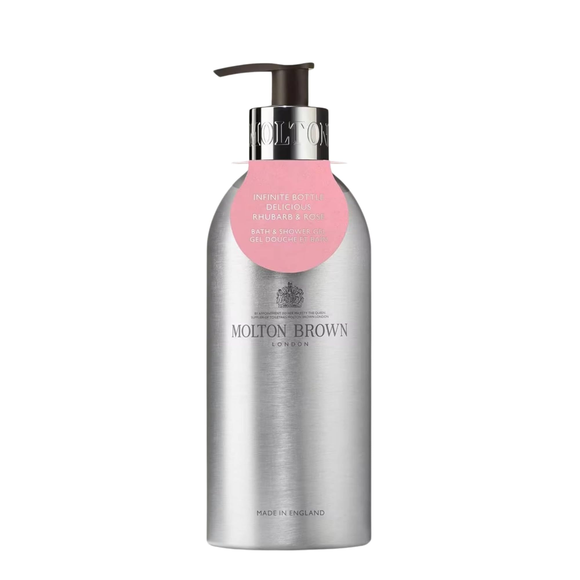 Molton Brown Delicious Rhubarb and Rose Bagnoschiuma e Doccia, 400 ml