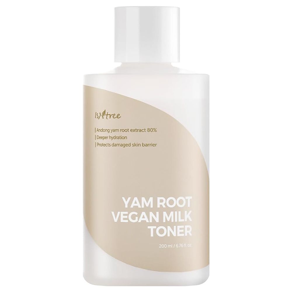 Isntree Yam Root Vegan Milk - latte tonico nutriente e idratante, 200 ml.