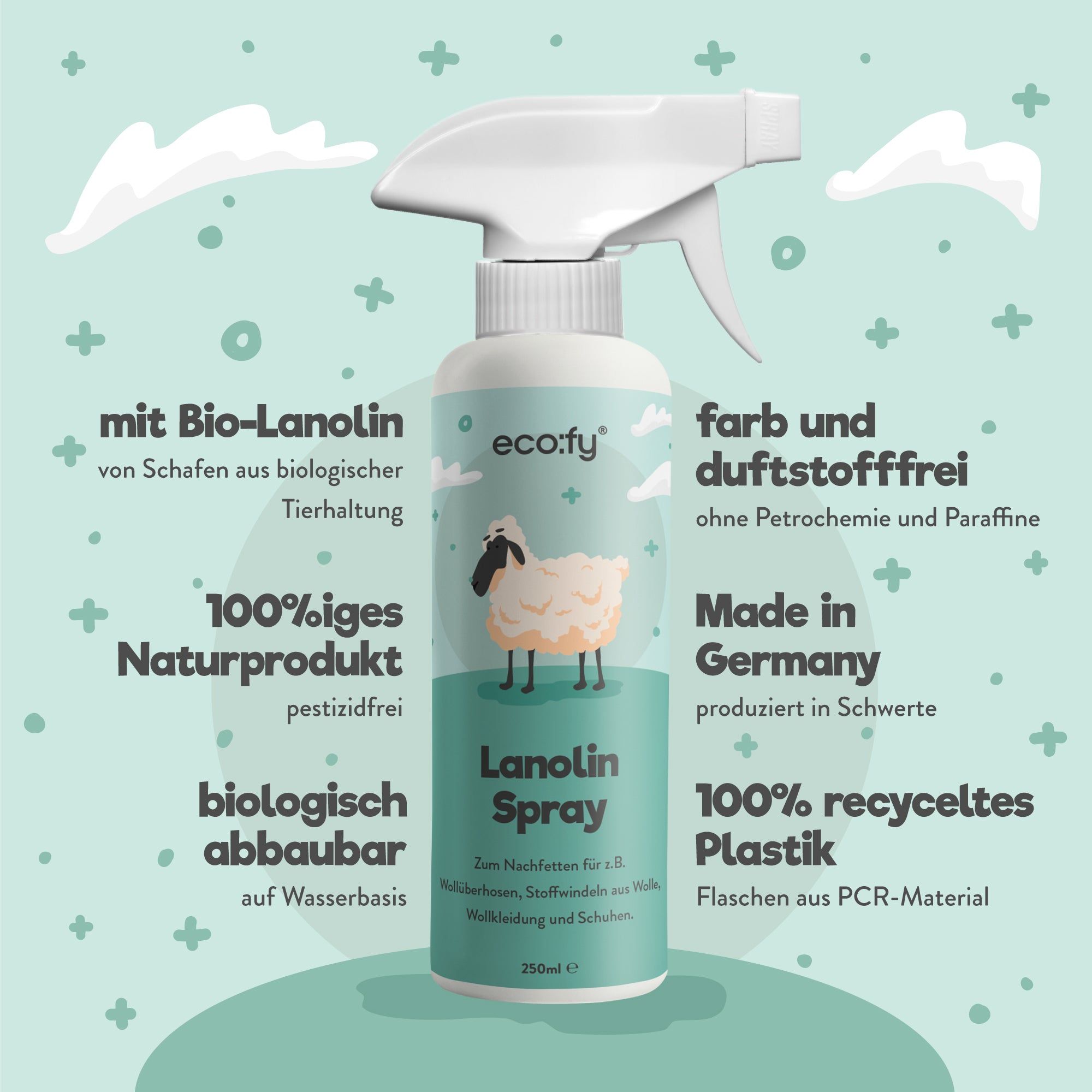 eco:fy Spray alla lanolina