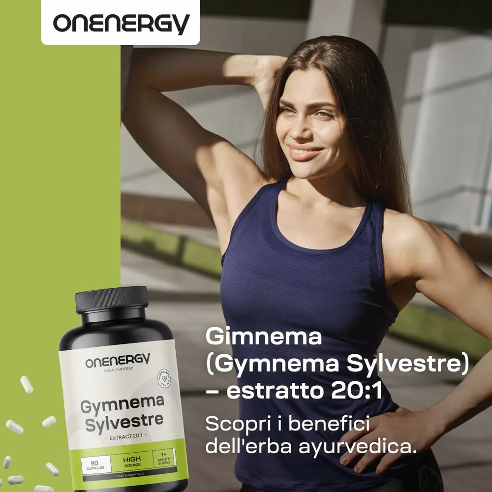 OnEnergy Gurmar: Integrare il Gurmar (Gymnema Sylvestre) 20:1 nella tua routine.