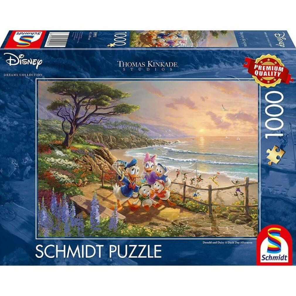 Studi Thomas Kinkade: Disney - Paperino e Daisy - Un pomeriggio da paperi (1000 pezzi)