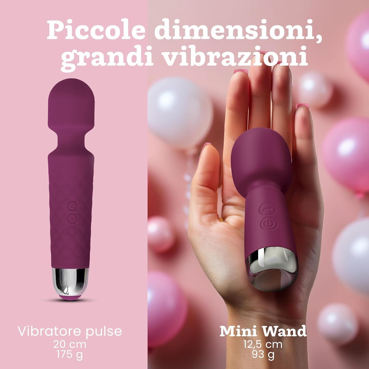 Oliver James Bullet Mini Vibratore, colore viola