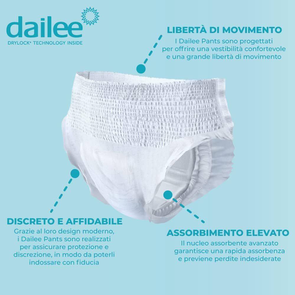 Dailee Pants Plus Pannoloni a Mutandina