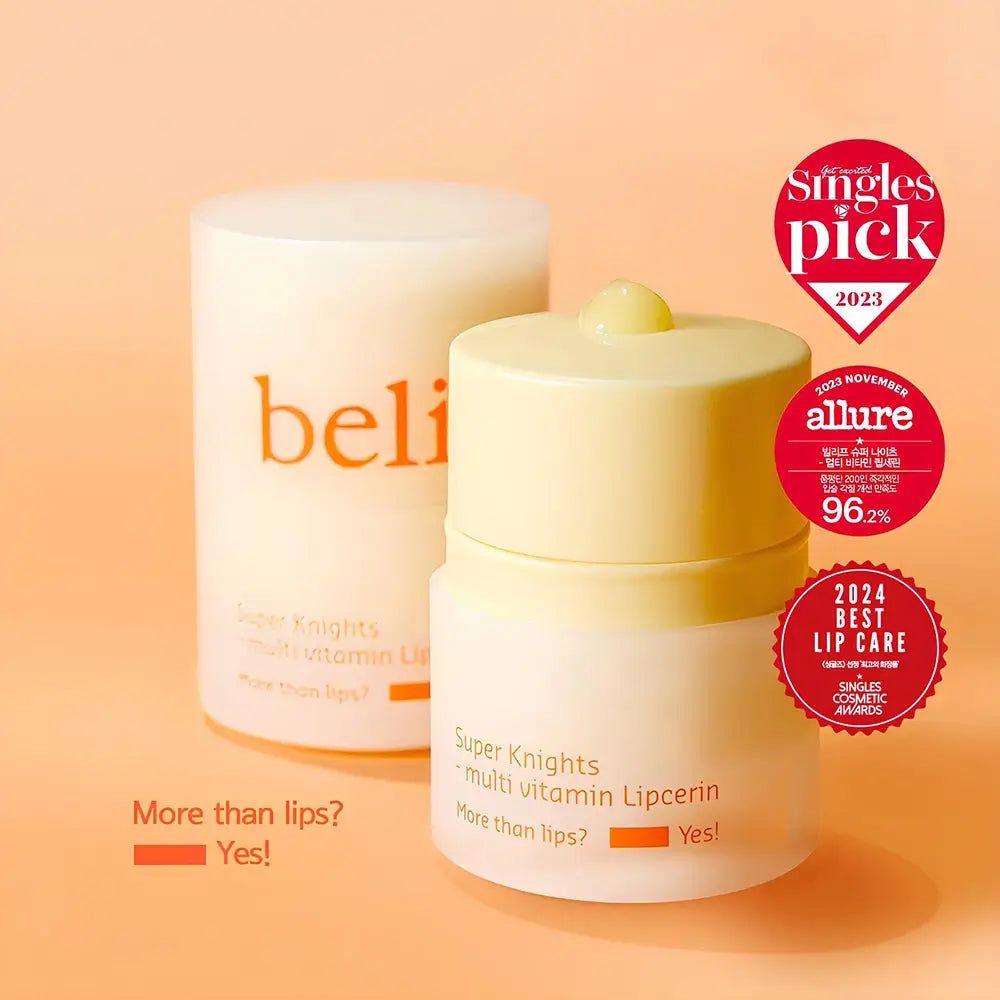 Belif Super Knights Multi Vitamin Lipcerin – balsamo labbra nutriente con delicata esfoliazione