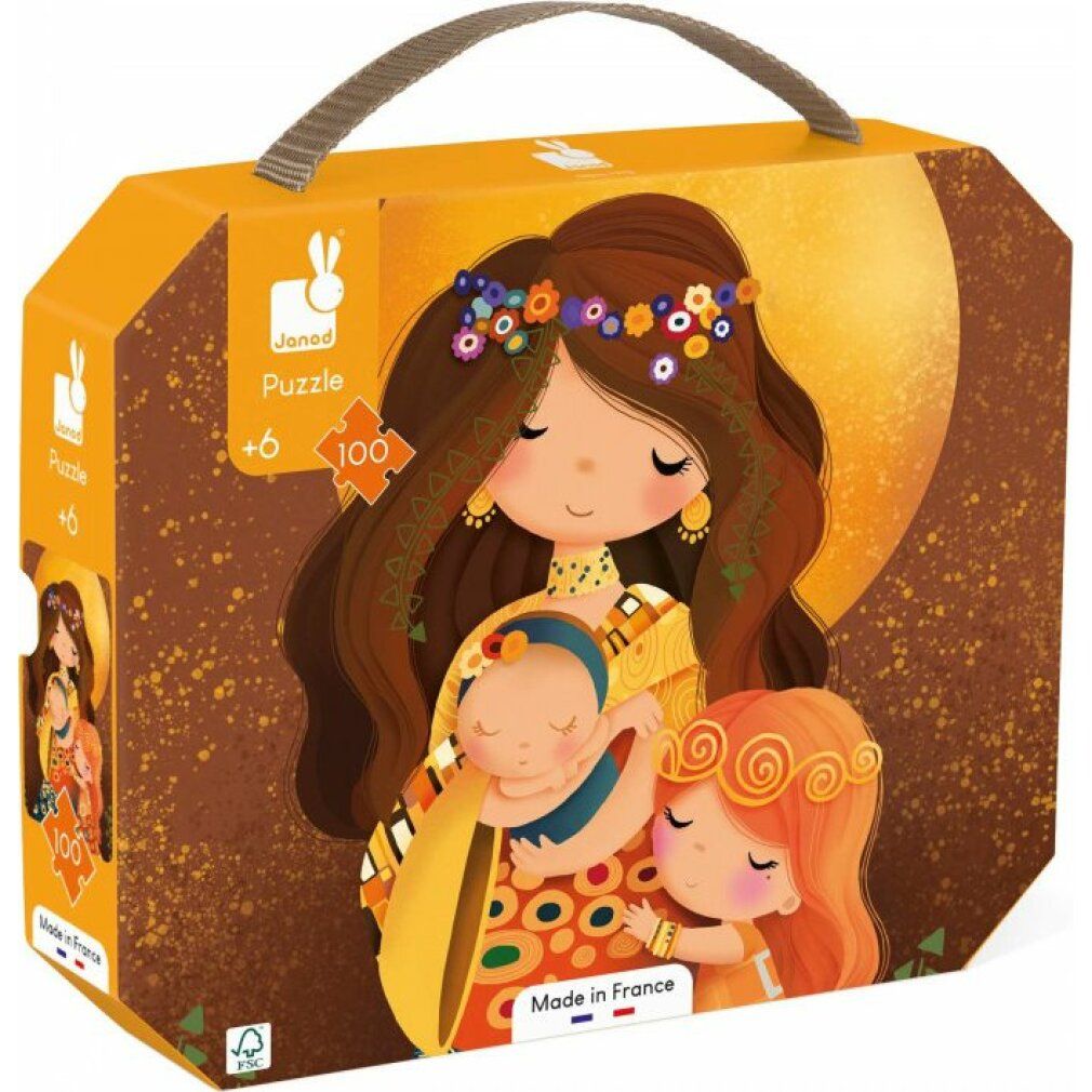 janod puzzle ispirati al clima in una valigetta 100 pezzi