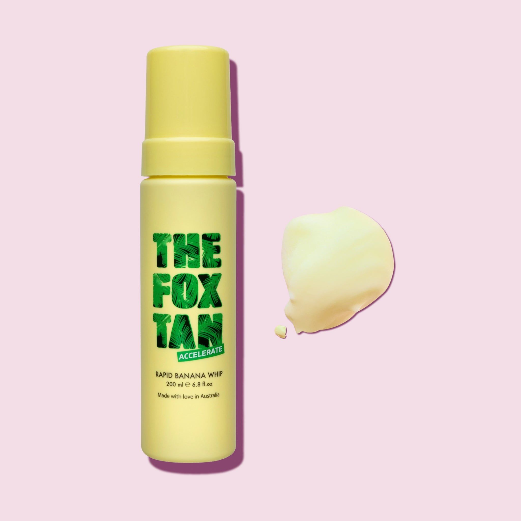 The Fox Tan Rapid Banana Whip, acceleratore abbronzatura, viso e corpo, 200ml