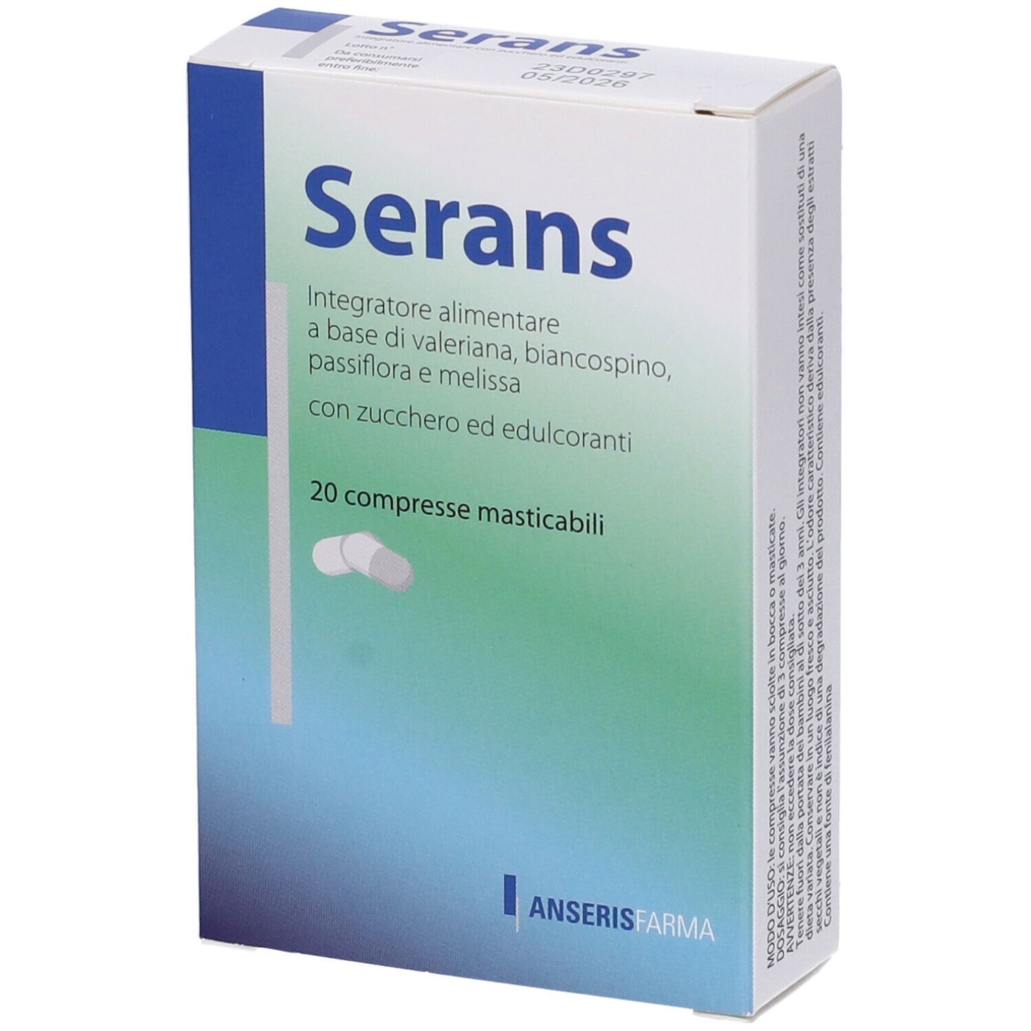 Serans Distensivo Compresse