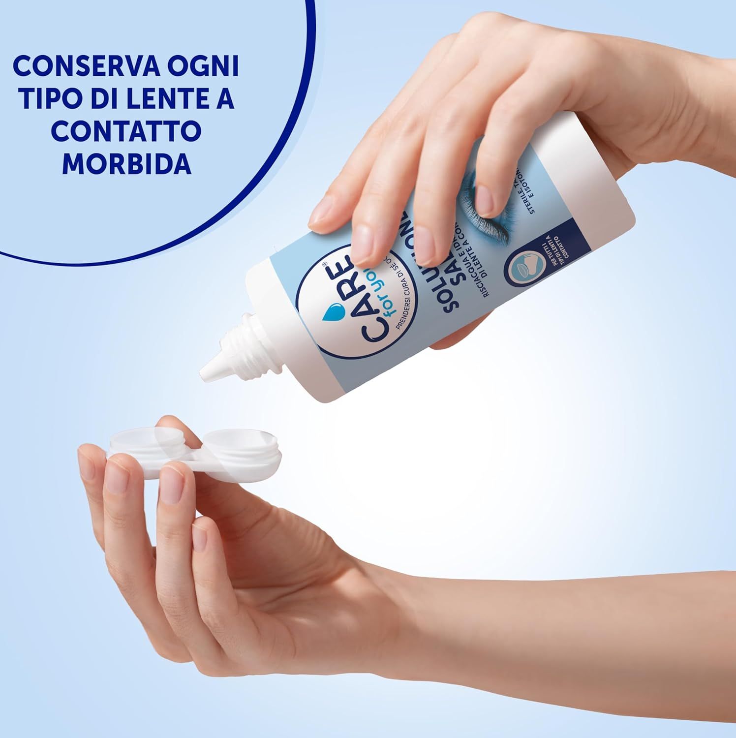 CARE for you Soluzione Unica Plus – Soluzione per lenti a contatto 360 ml