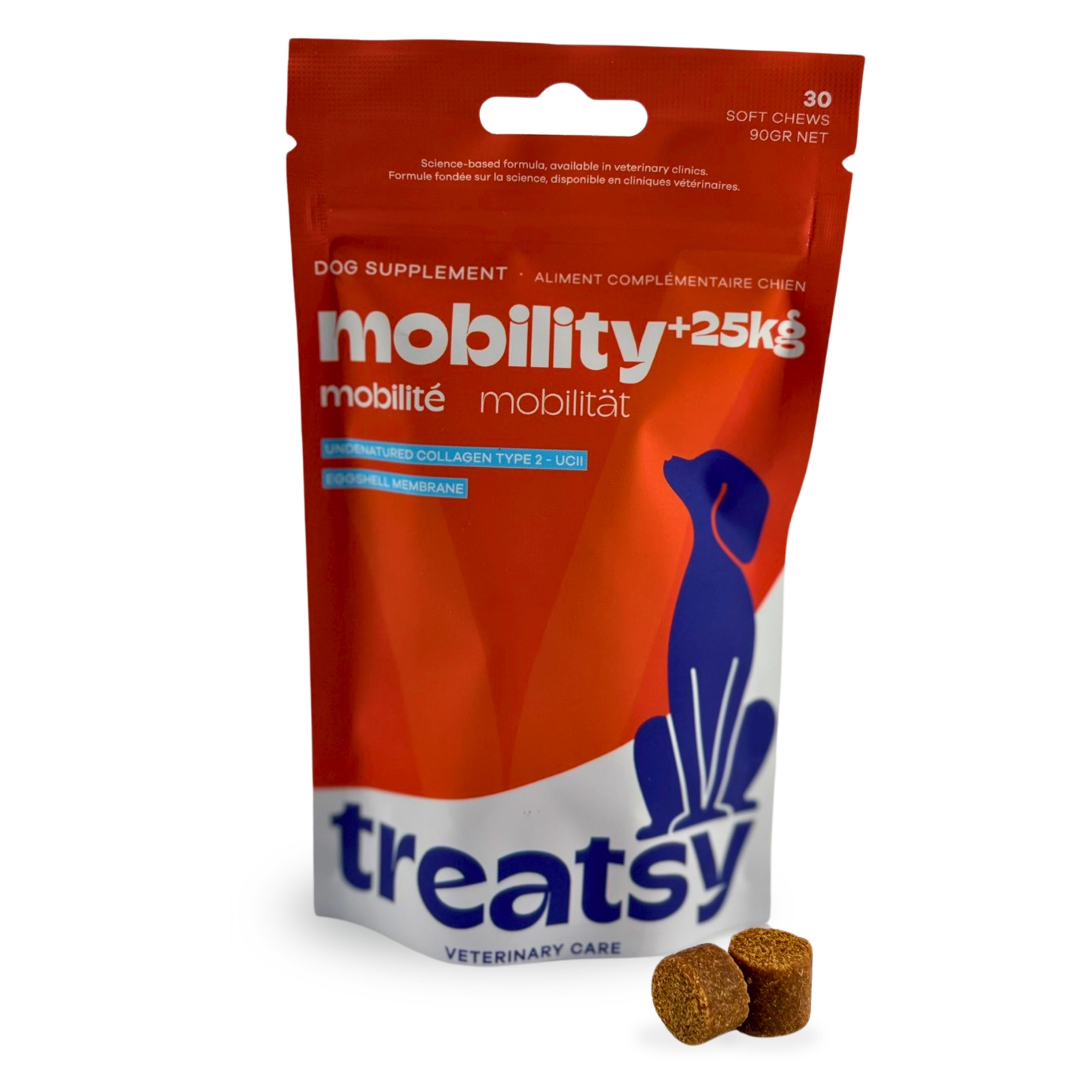 Treatsy Integratore Alimentare – Mobilità per cani di taglia grande (+25kg)
