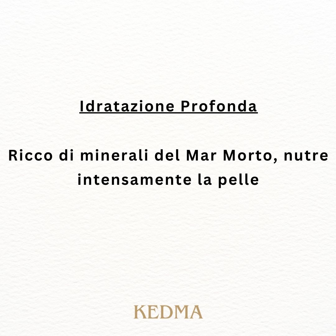 Kedma - Fango Nero del Mar Morto per Trattamento Rivitalizzante