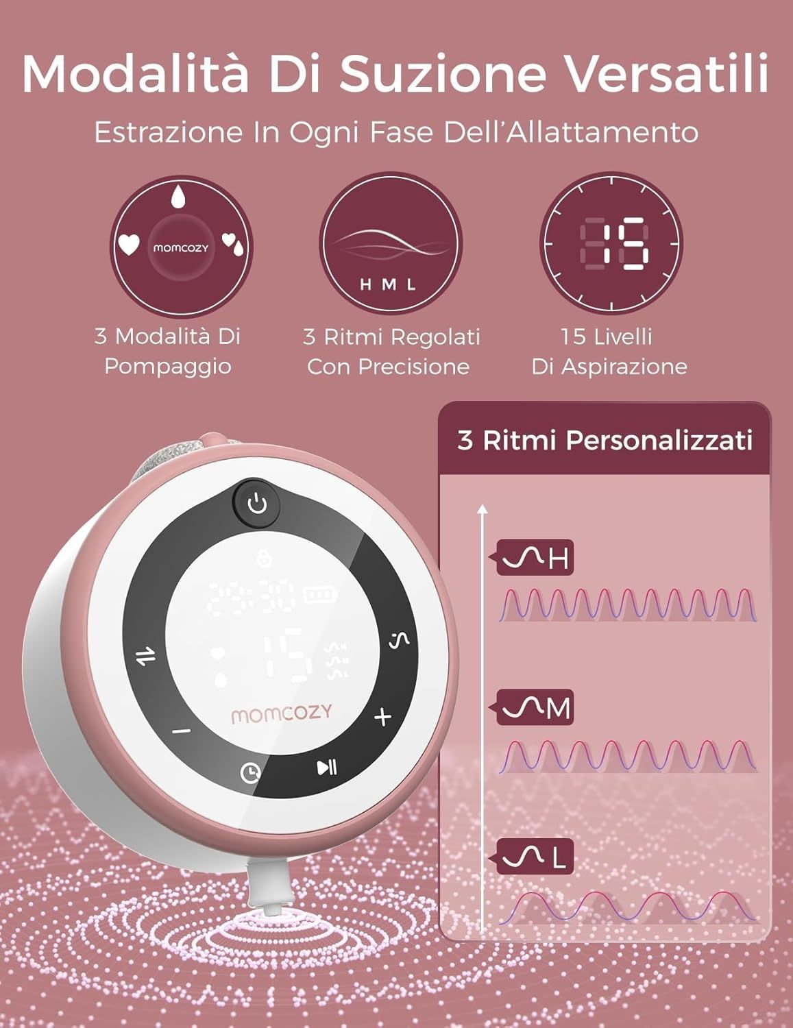 Tiralatte elettrico Momcozy Pro