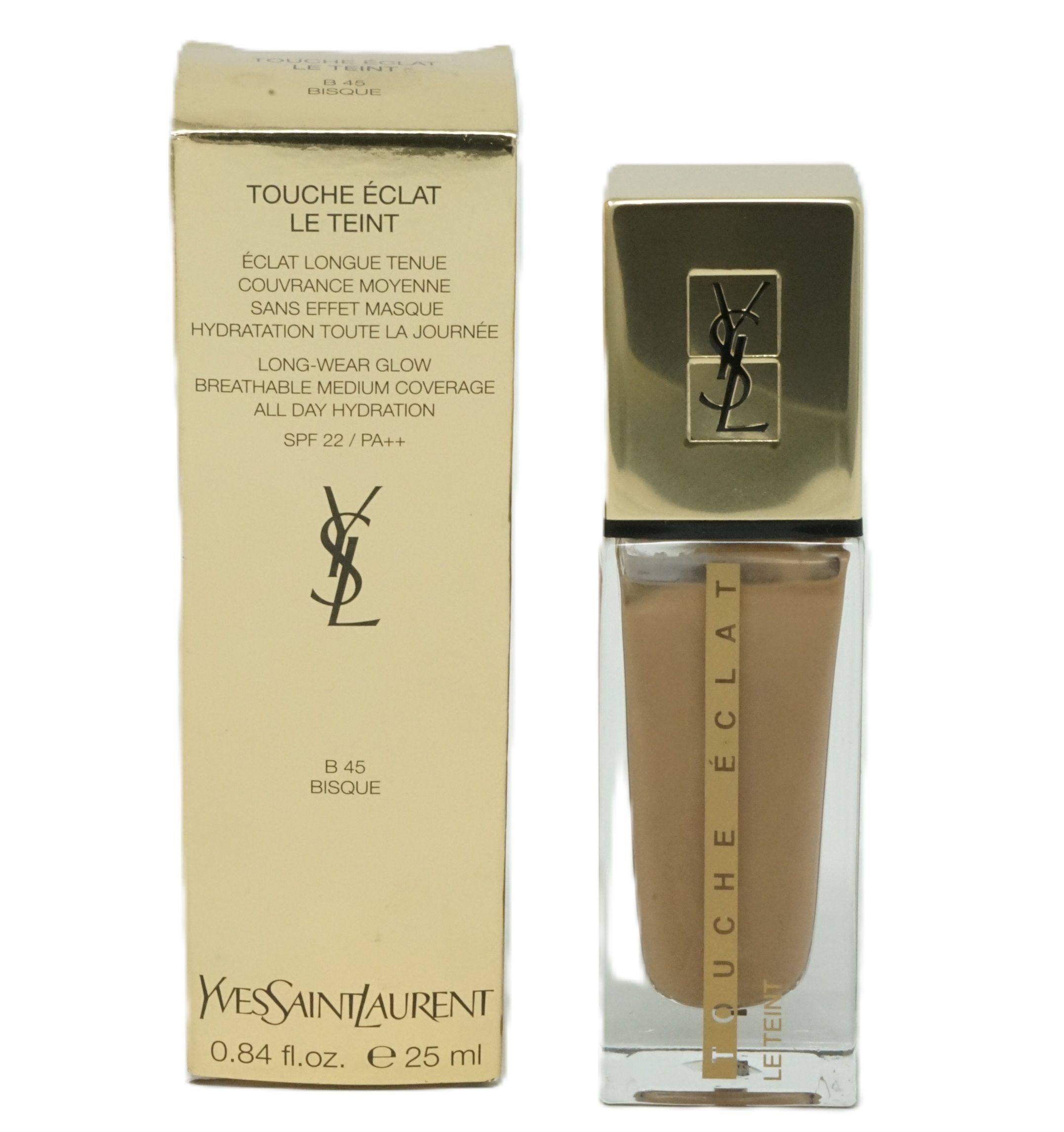 Fondotinta Fluido YSL Touche Éclat B45 - Illuminante