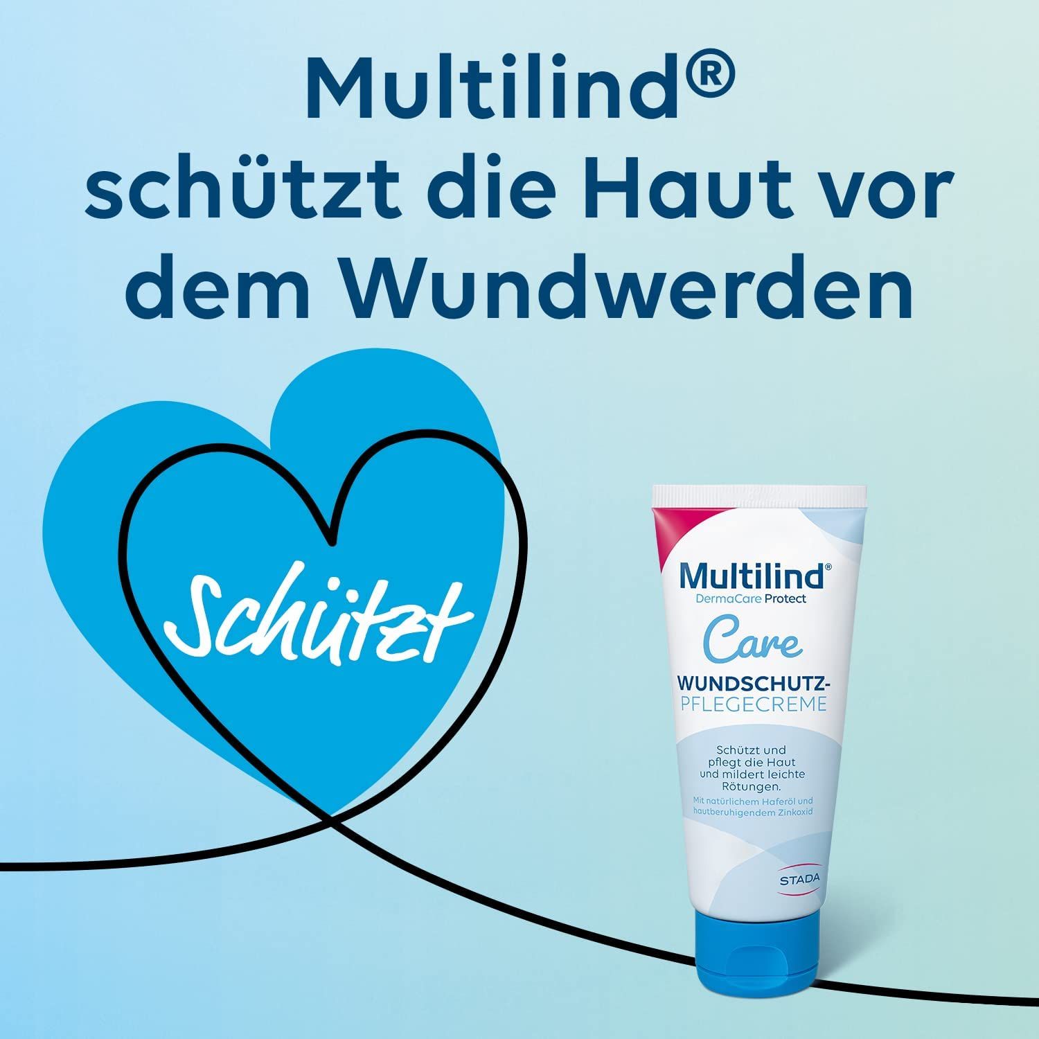 Multilind DermaCare Protect crema protettiva per ferite - per la cura e la rigenerazione della pelle