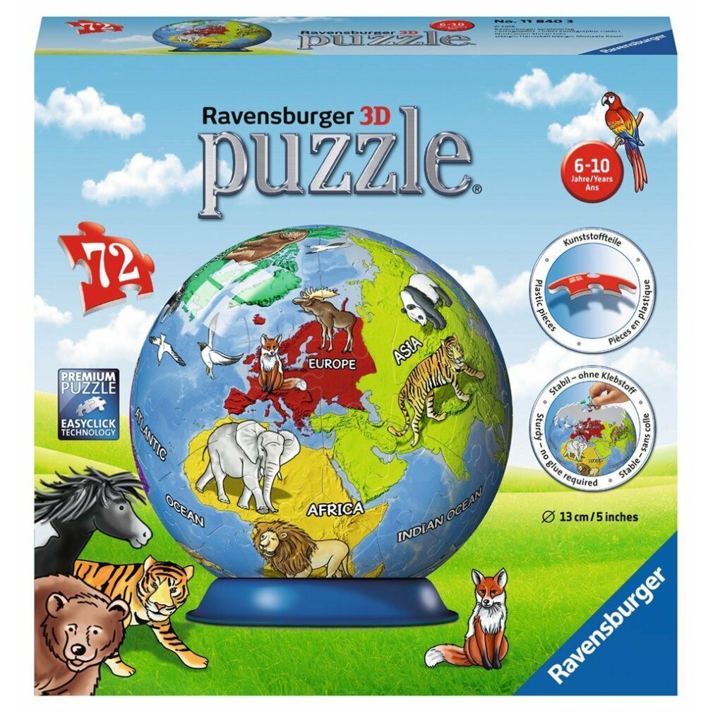 Palla puzzle 3D per bambini