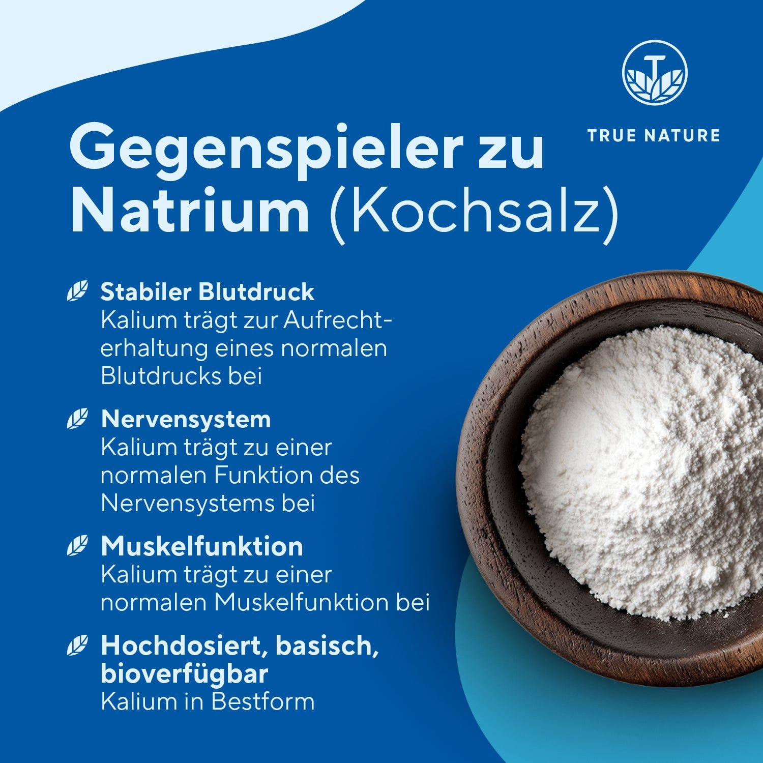 TRUE NATURE® Potassio Citrato Capsule