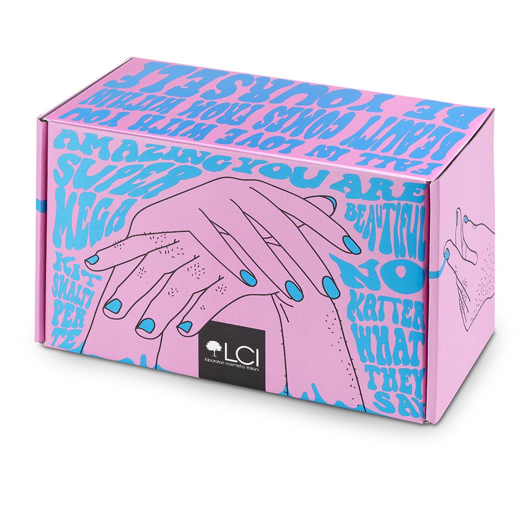 LCI Cosmetics - Super Kit Regalo - Semipermanente LCI - Led 48w