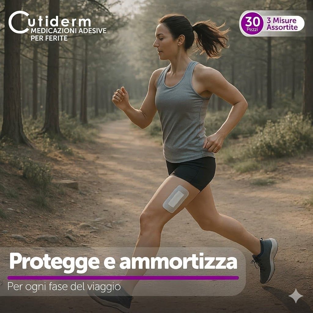 Bendaggio sterile per ferite Cutiderm