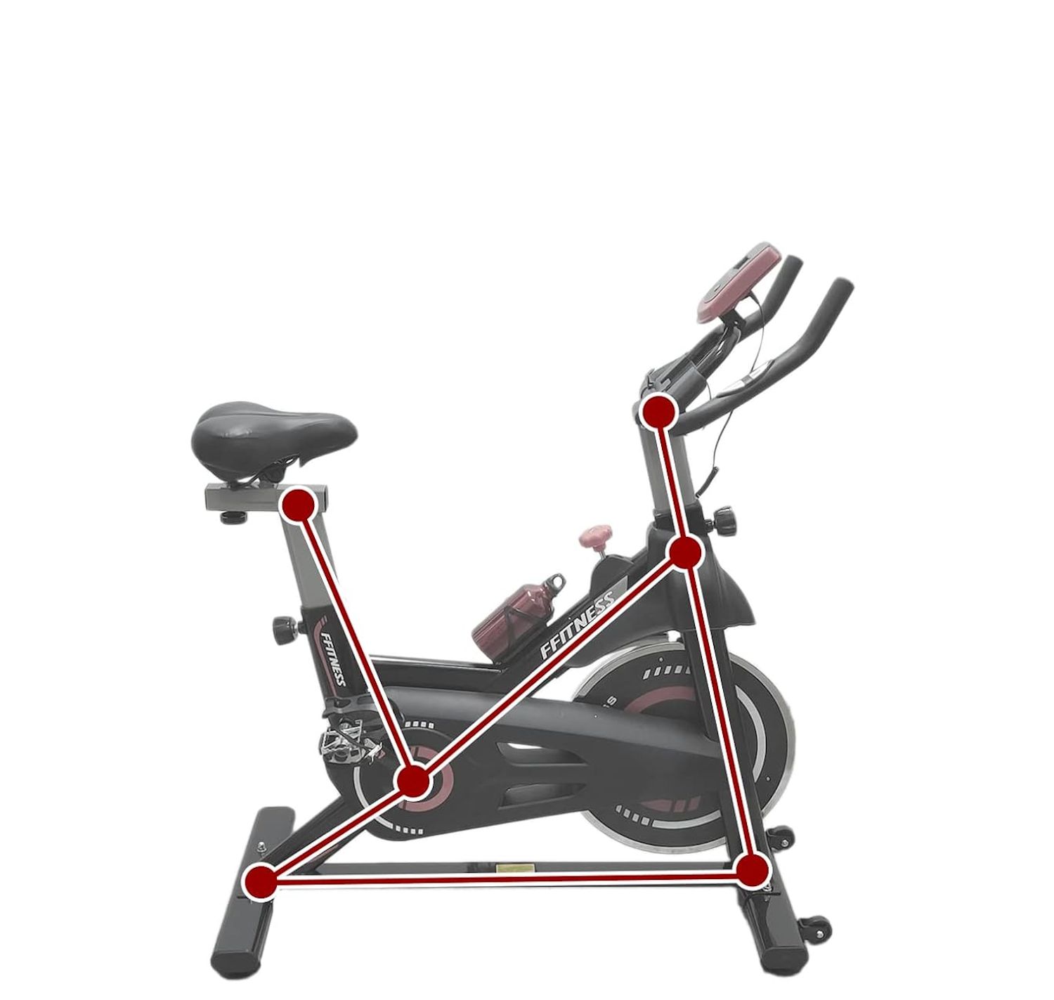 FFitness Spin Bike - Bici da Indoor Cycling Win FF