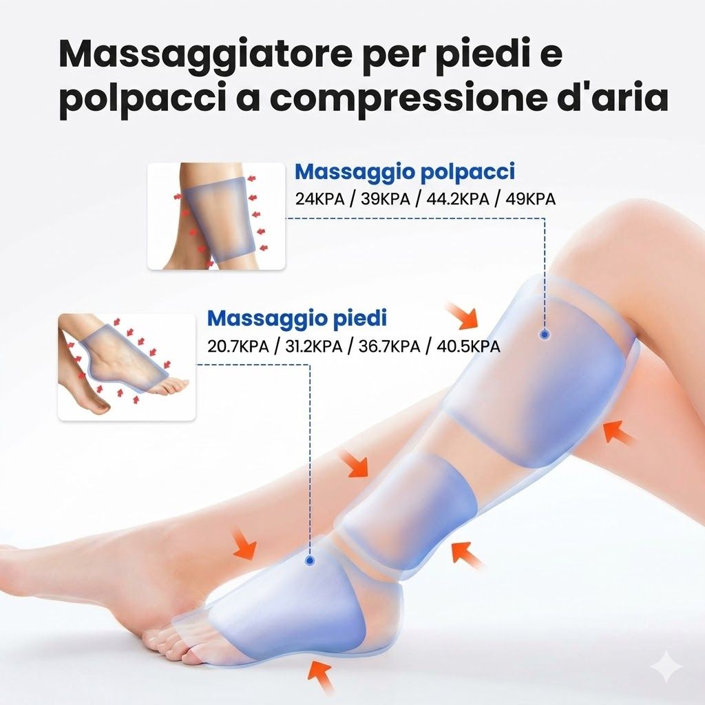 RENPHO Massaggiatore ad aria per gambe per il relax