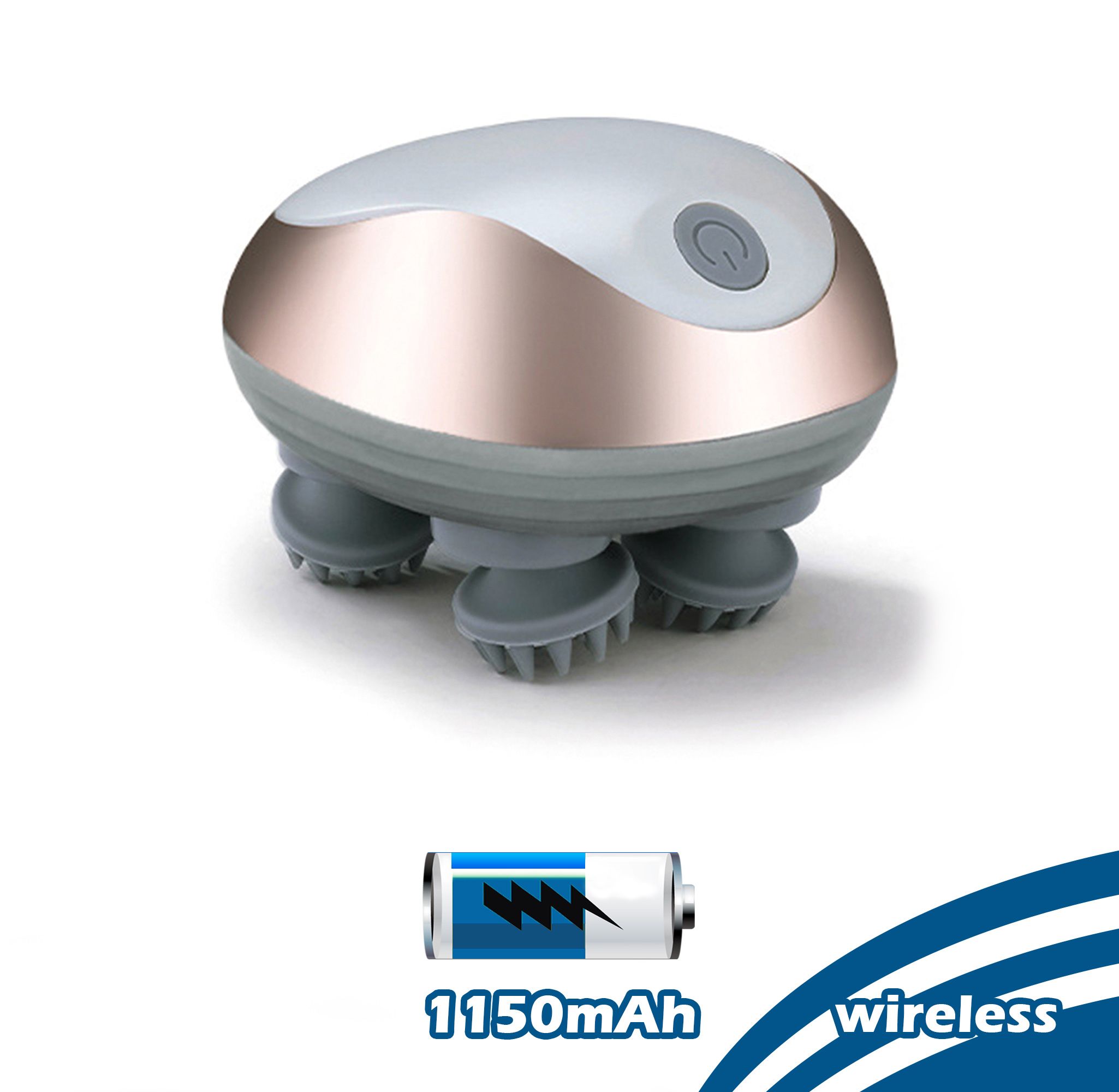 axion dispositivo massaggiatore per massaggi alla testa e al collo - adatto anche per il tuo gatto o