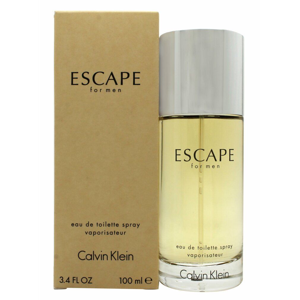 Calvin Klein Escape for Men Eau de Toilette Spray e confezione, 100 ml.