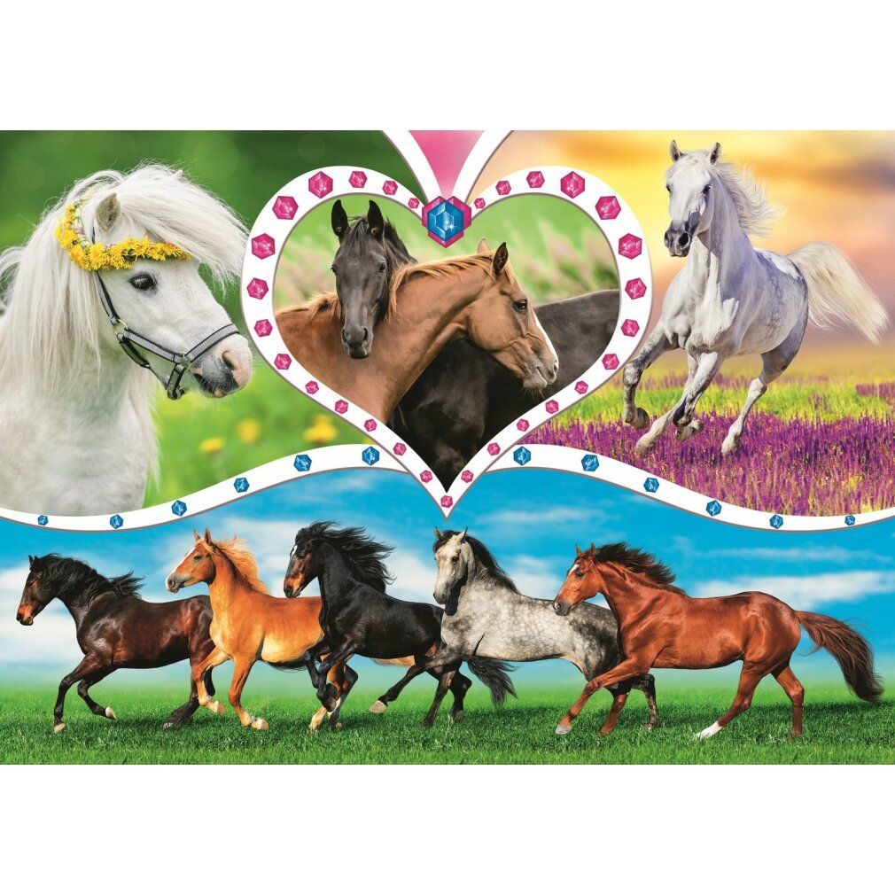 Puzzle trefl Cavalli belli 200 pezzi
