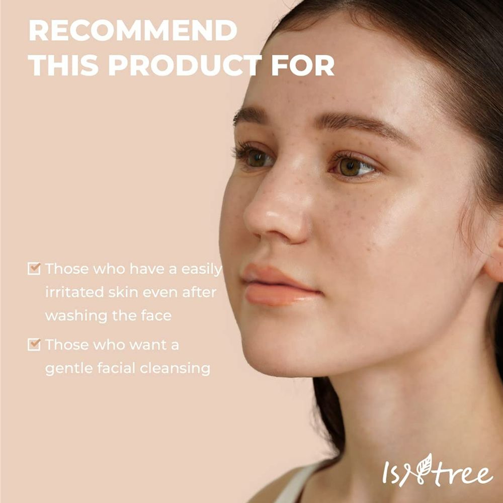 Ritratto di una donna con la pelle chiara. Testo: Consiglia questo prodotto per... e due caselle con testo.