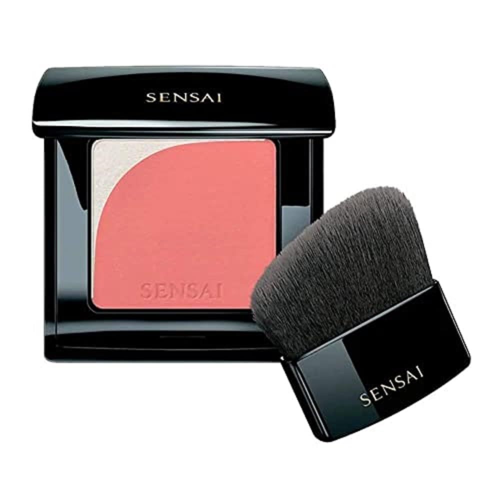Sensai Bloom Blush 02 Peach. Palette blush con pennello. Testo: Sensai.