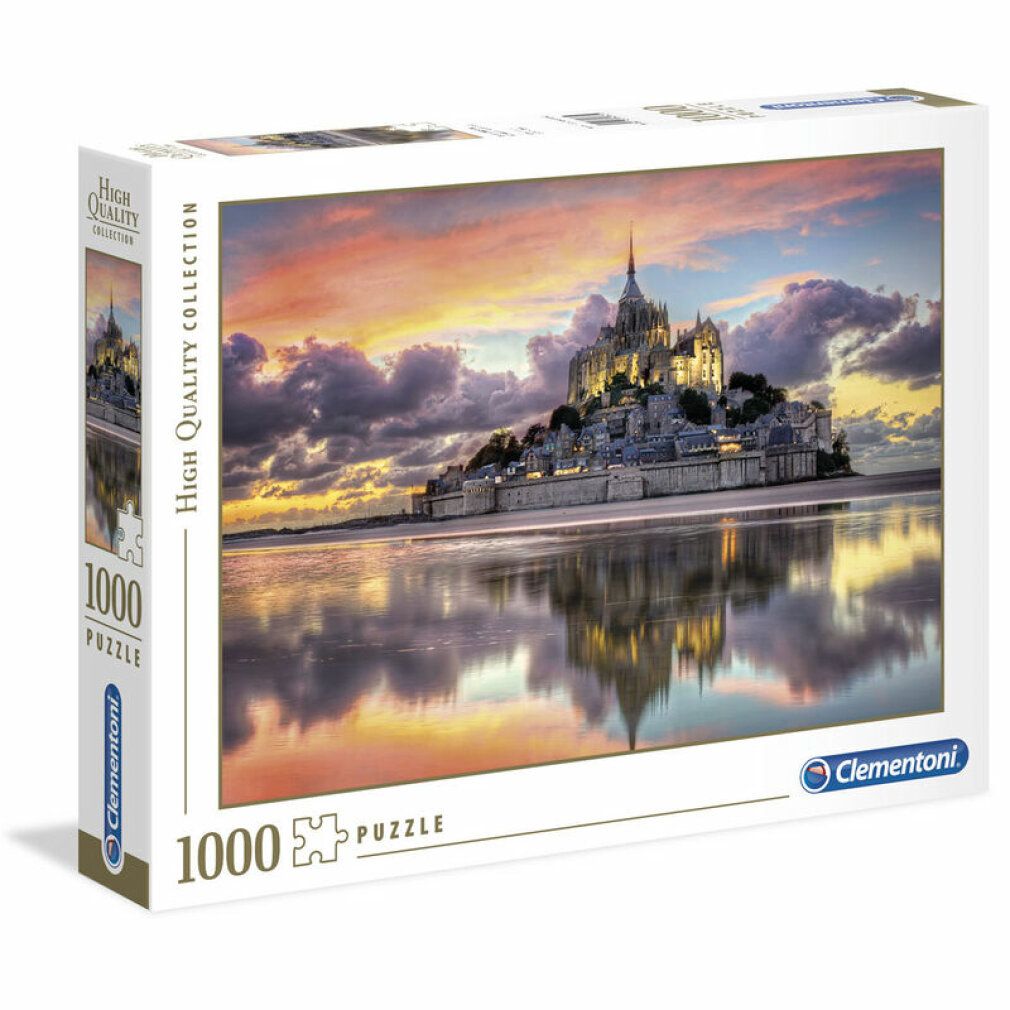 clementoni Puzzle magico Mont Saint-Michel, Francia 1000 pezzi
