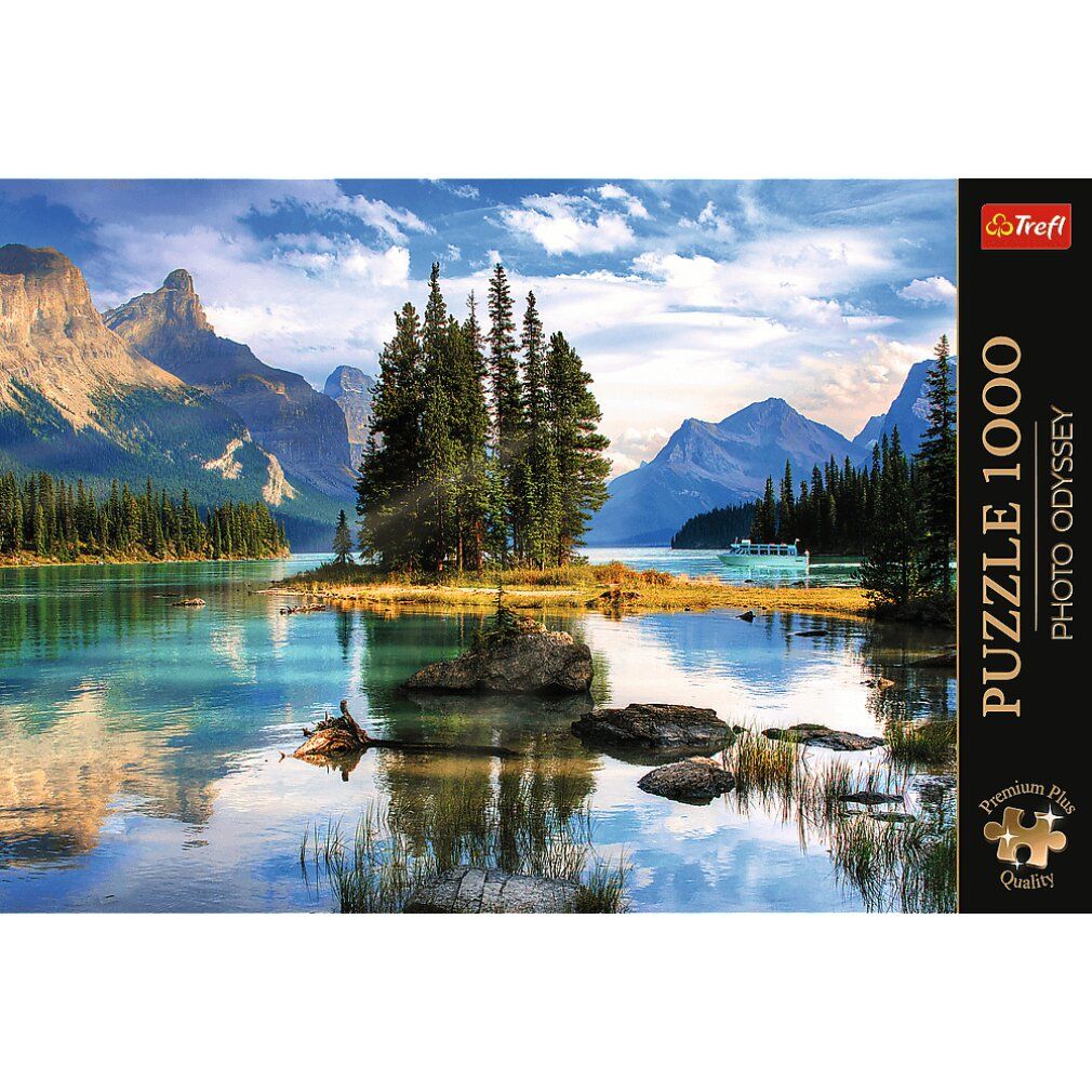 trefl Puzzle Premium Plus Odissea fotografica: Spirit Island, Canada 1000 pezzi