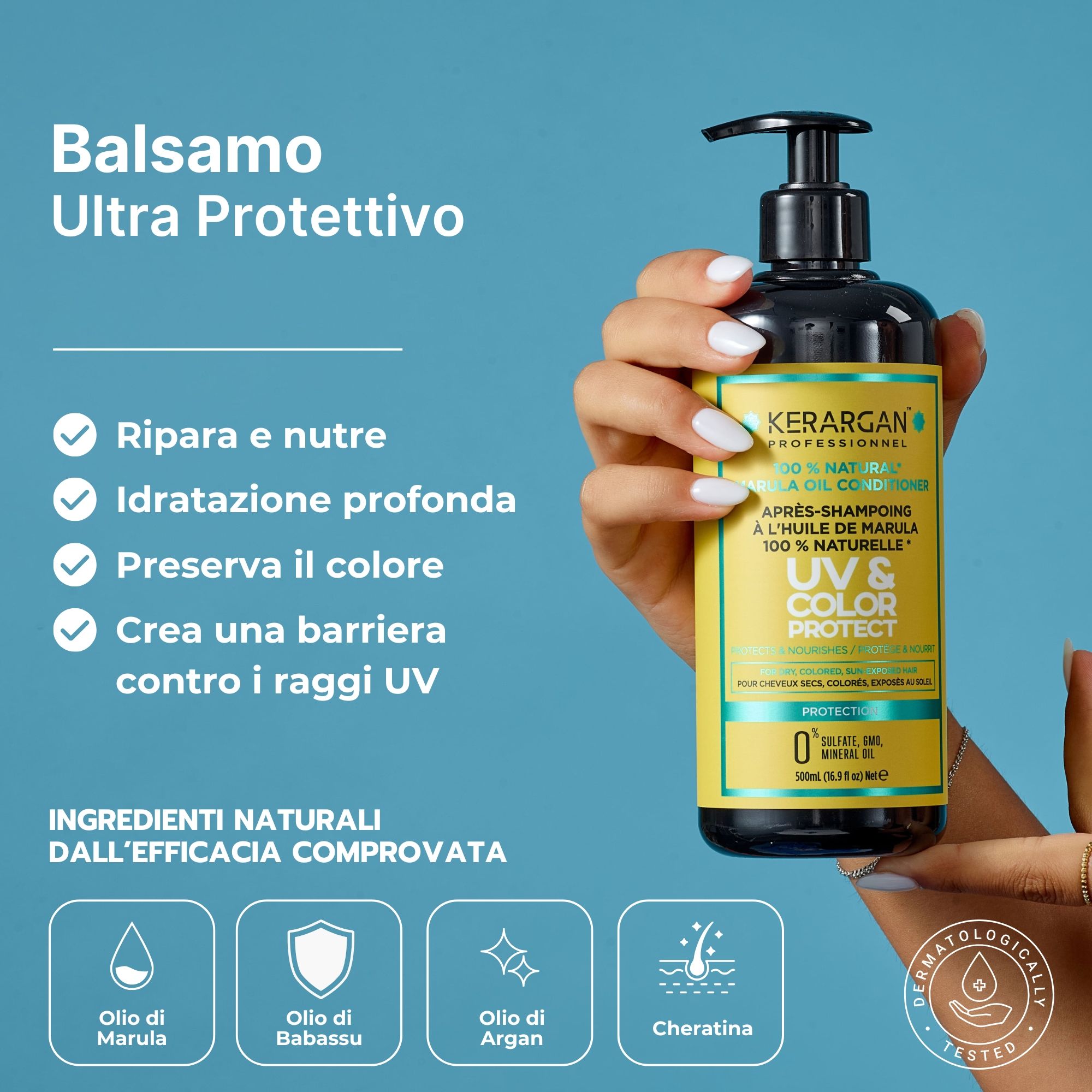 Kerargan - Shampoo & Balsamo UV Marula