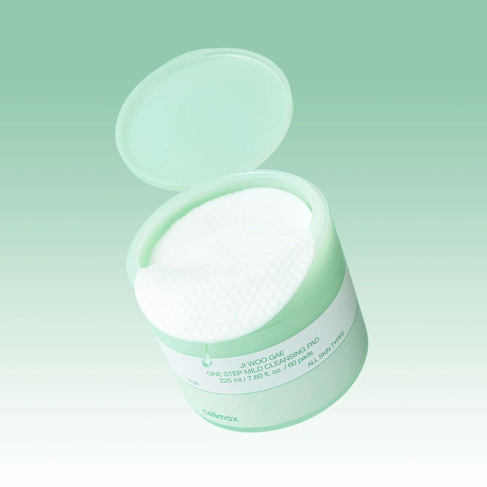 CELIMAX Ji Woo Gae One-Step dischetti detergenti delicati – pulizia in un solo passaggio
