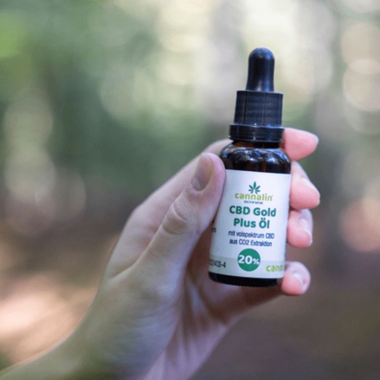Cannalin - CBD Broadspectrum Gold Plus - Senza THC - 15%