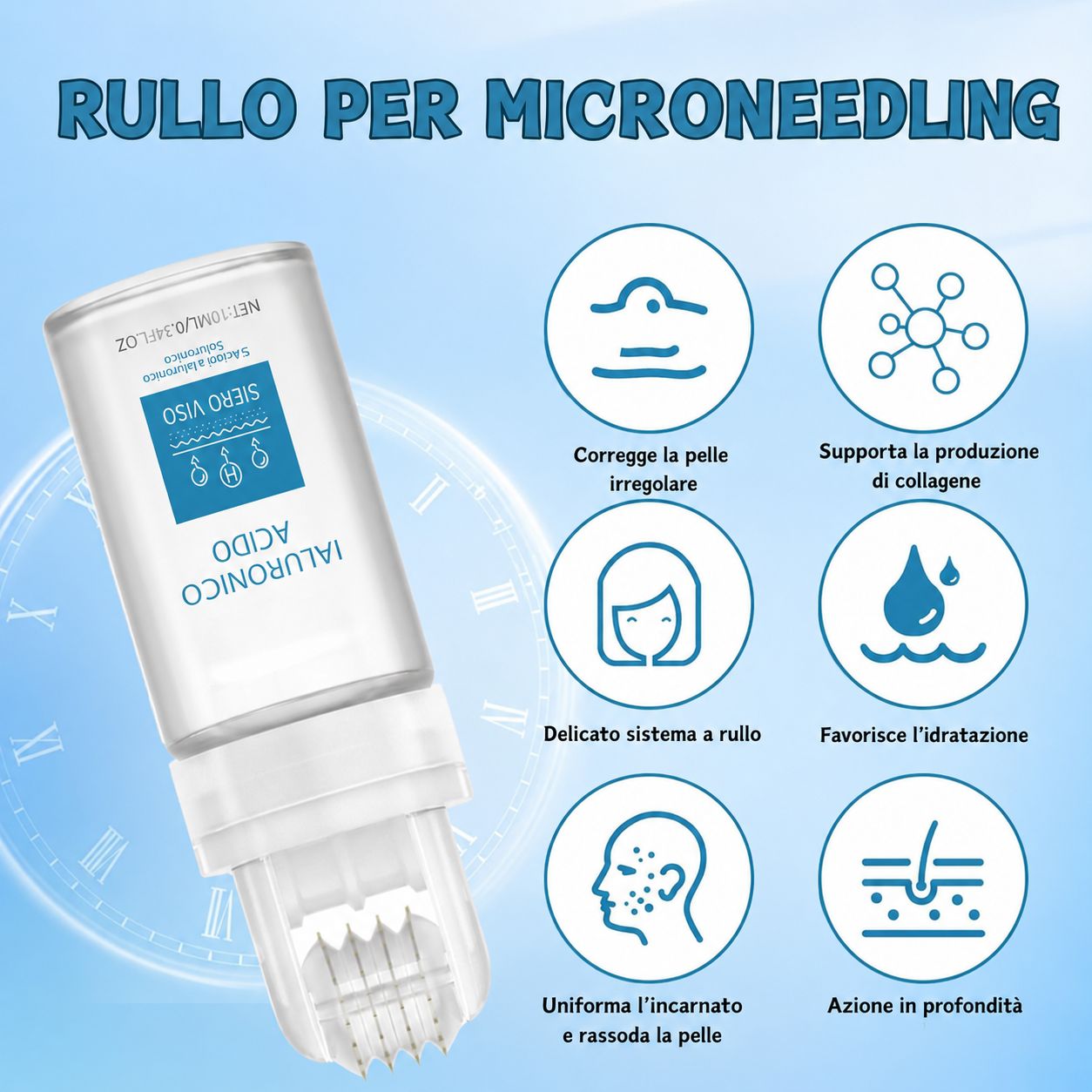 SUMMISHI Sistema Micro Infusion: Roller Microneedling
