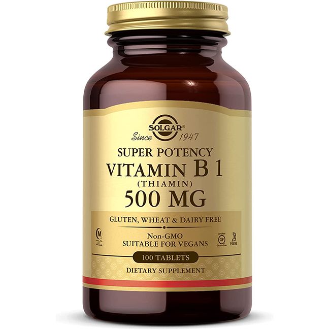 SOLGAR Vitamina B1 (tiamina) 500 mg