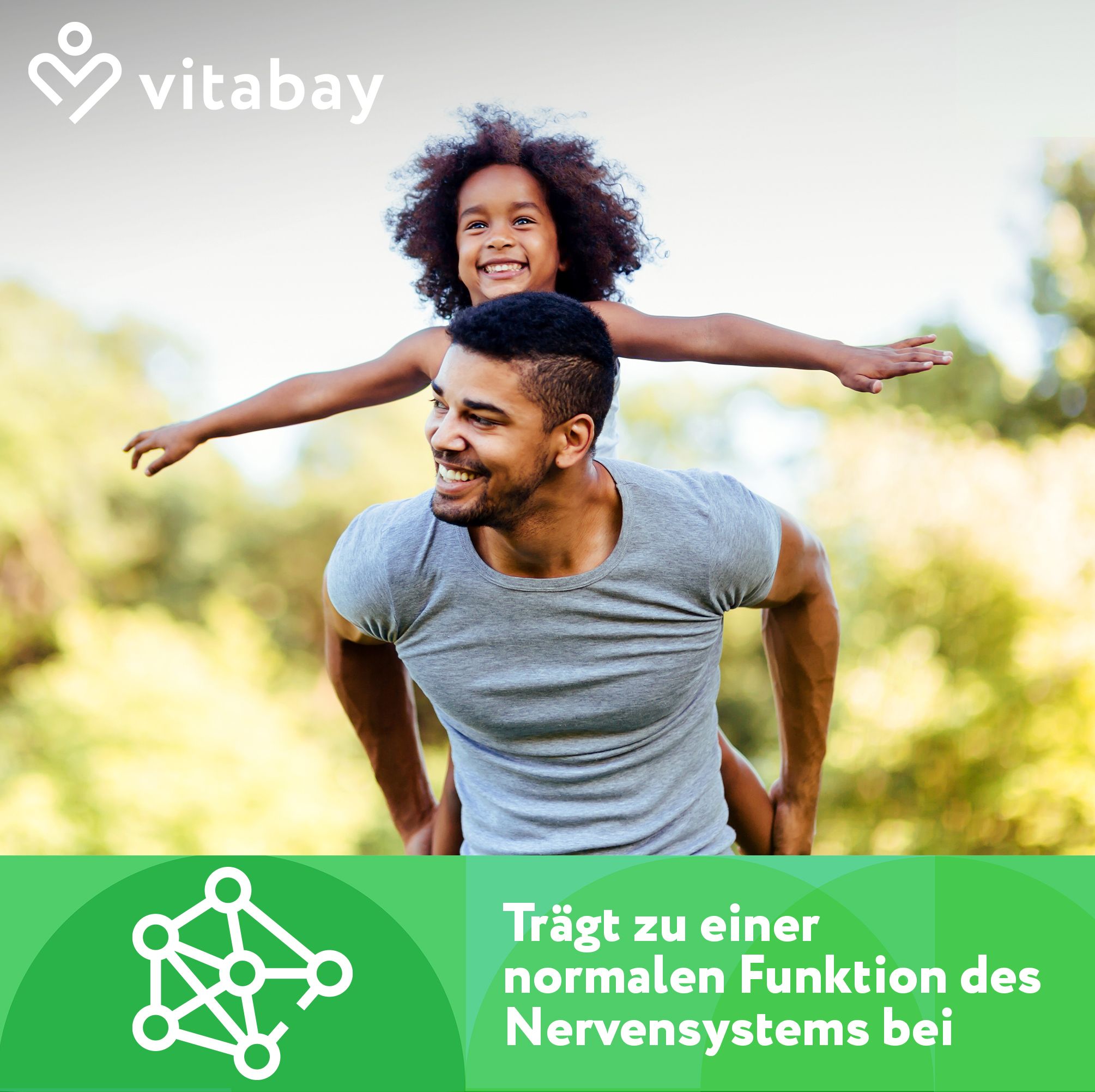 Vitabay Vitamina B3 Niacina 500 mg: Contribuisce al sistema nervoso.