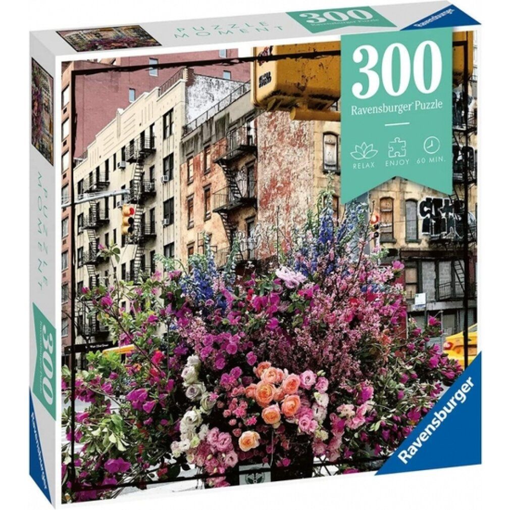 Momento puzzle ravensburger: Fiori a New York 300 pezzi