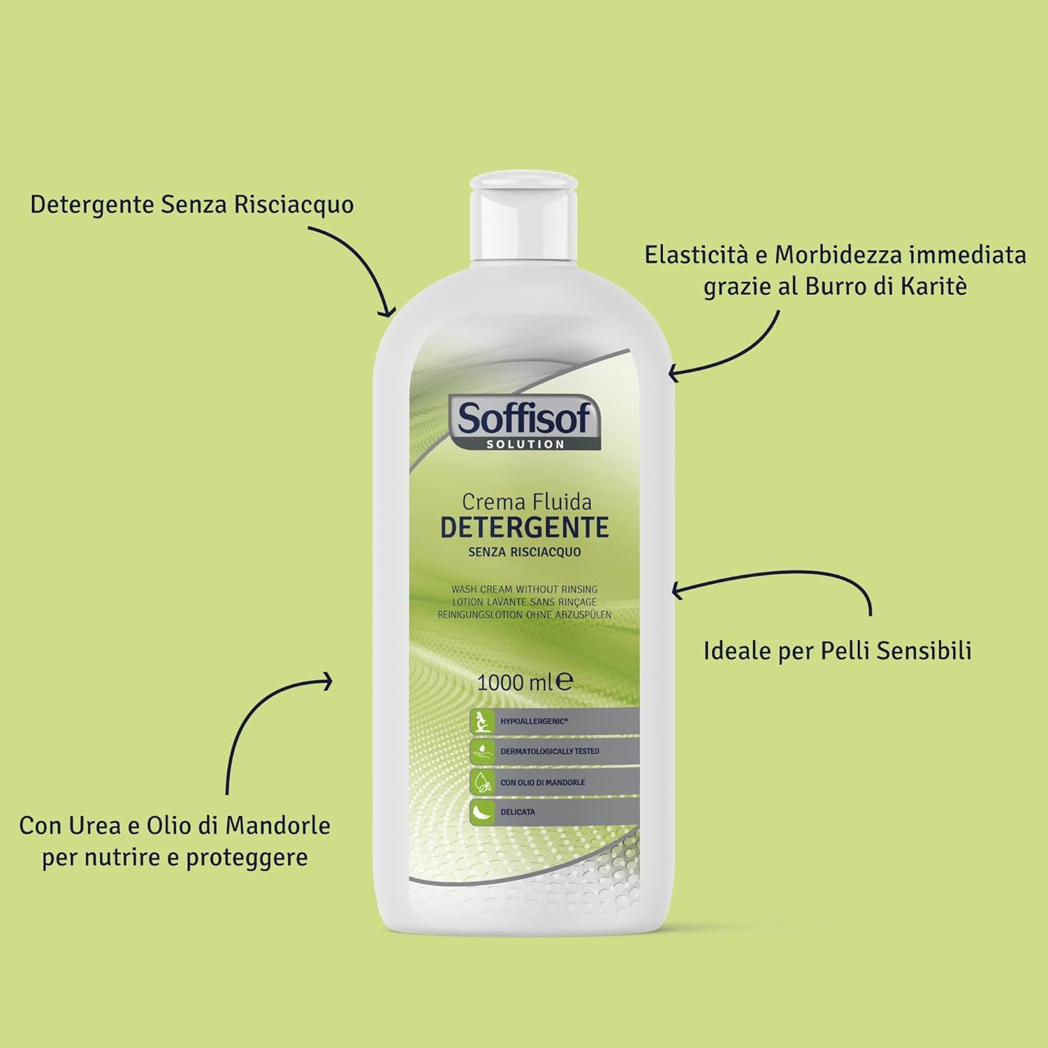 Soffisof Crema Fluida Detergente