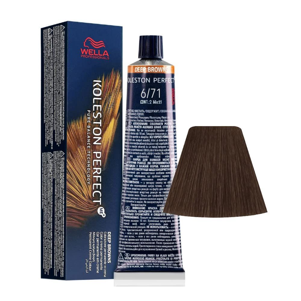 Wella Koleston Perfect 671 Deep Browns - 60 ml colore per capelli