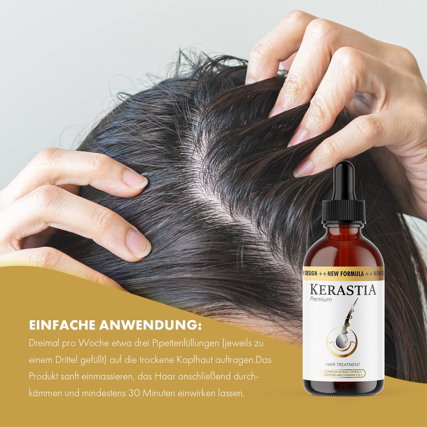 Kerastia – Trattamento Rinforzante in Olio per Capelli
