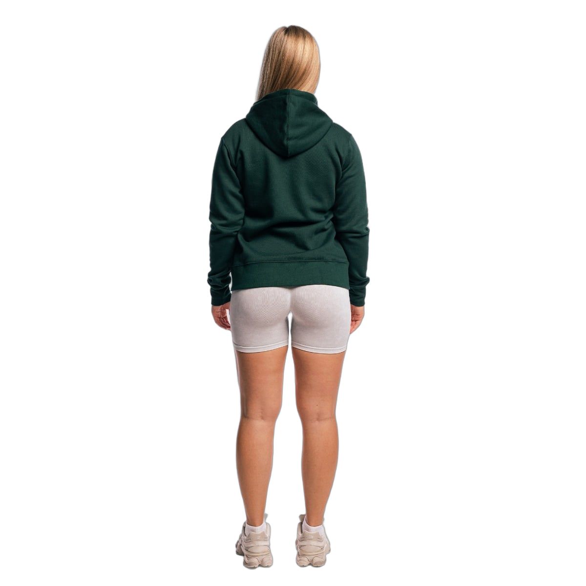 GymBeam Felpa donna regular con zip e tasche Pine