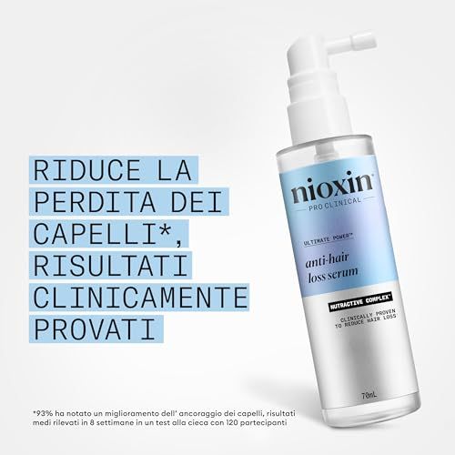 Nioxin Leave-In Serum per capelli fini e diradati, 70 ml.
