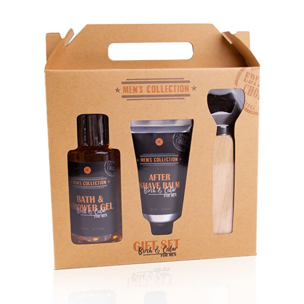 Set regalo per la cura del bagno della Collezione Uomo