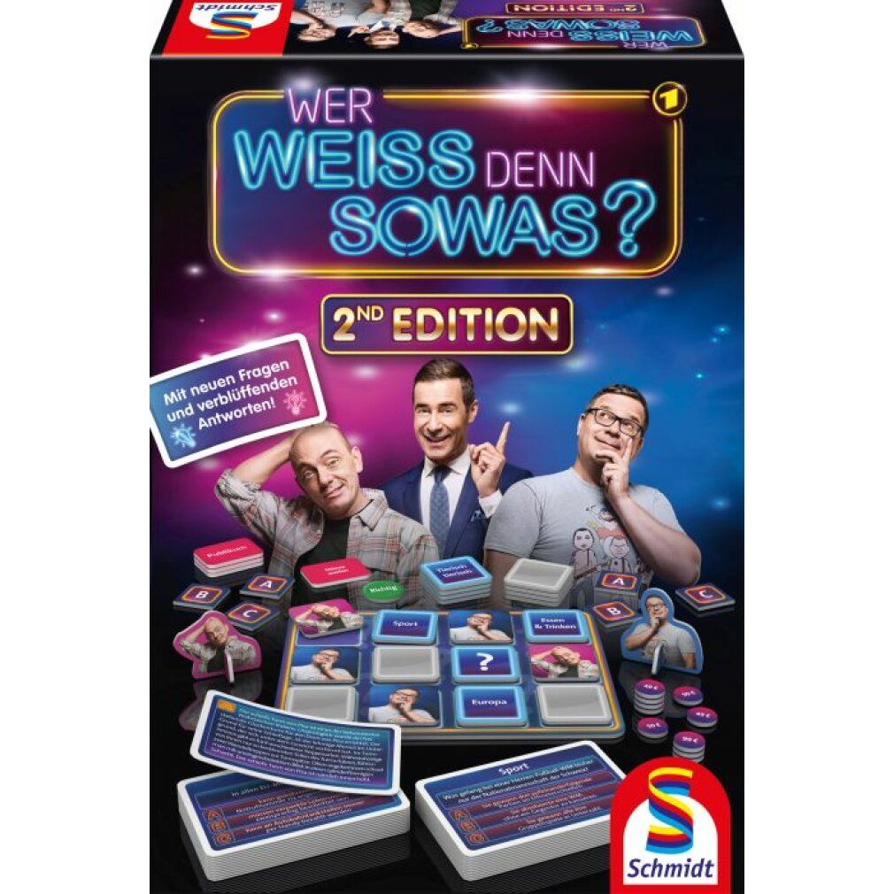 Schmidt Spiele Chi lo sa? 2a edizione, gioco di società