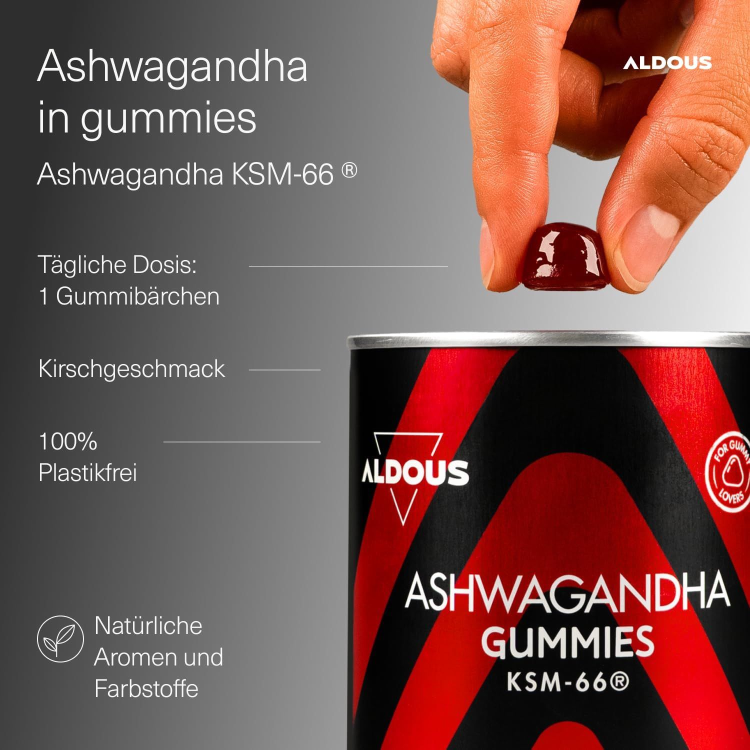 Aldous Gummies di Ashwagandha